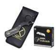 thumbnail image 2 of Barber Full Blade Straight Razor Black German made stainless steel+100 Astra Blades Bonus by Xpersis Pro, 2 of 4