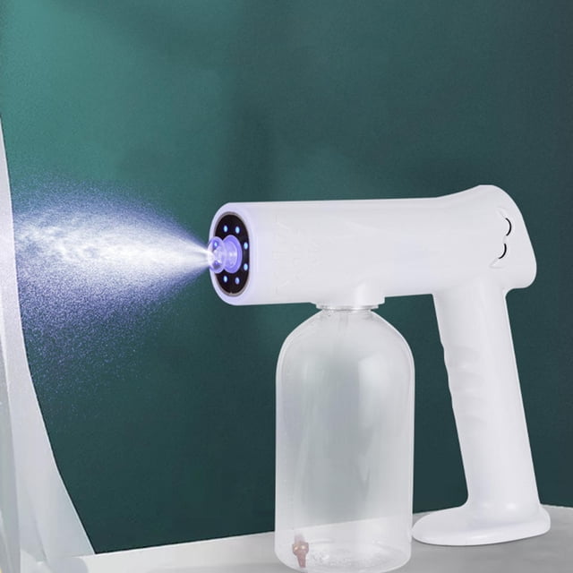 Nebulizadora Recargable de Mano, Pulverizador Eléctrico ULV Inalámbrico, Fabricante de Nano Niebla Doméstica de 800 Ml para Oficina, Jardín, H Macarena pulverizador de desinfección