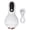 White, variant on Suodoka Electric Abdominal Massager Promotes Digestive Health Automatic Belly Massager for Postpartum Pregnant Woman White Relief Muscle Tension 3.54x6.69in / 9x17cm