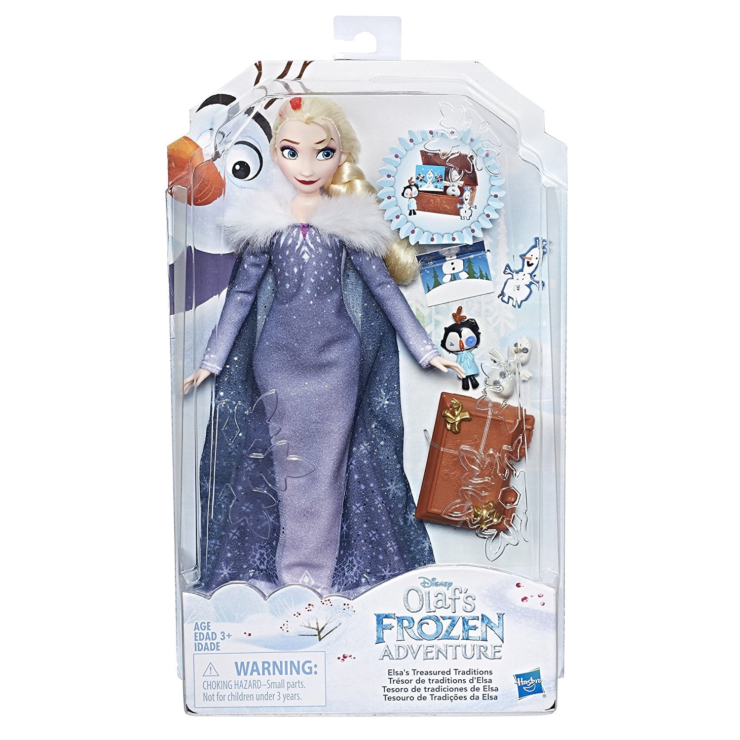 olaf's frozen adventure dolls