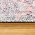 thumbnail image 5 of Rustic Farmhouse Geometric Indoor Power-Loomed Area Rug, 7' 6" x 9' 6",  Berry Red by Blue Nile Mills, 5 of 8