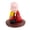 Red, variant on Solar Power Buddhist Monk Head Nodding Car Dashboard Decors Ceramic Sculpture For Good Luck And Fortunes