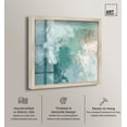 thumbnail image 2 of Minted Cloudscape II Shadowbox Print Coastal Abstract Art by Art Remedy, Blonde Frame, 24 x 24, 2 of 6