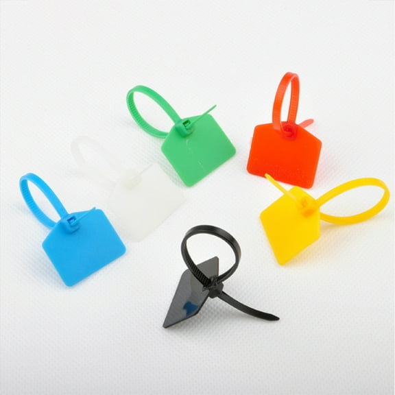UPOUART Nylon Cable Ties Self-Locking for Garden Use Assorted Colors 120Pcs