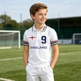 thumbnail image 2 of TIANZEN Boys England Short Sleeve Youth Summer Top Casual Sportswear Medium Boys, 2 of 4