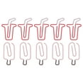 thumbnail image 2 of 100PCS Clips de metal 50PCS Estilo de helado 50PCS Estilo de café Resistente a la corrosión para la clasificación de archivos de notas de oficina, 2 of 8