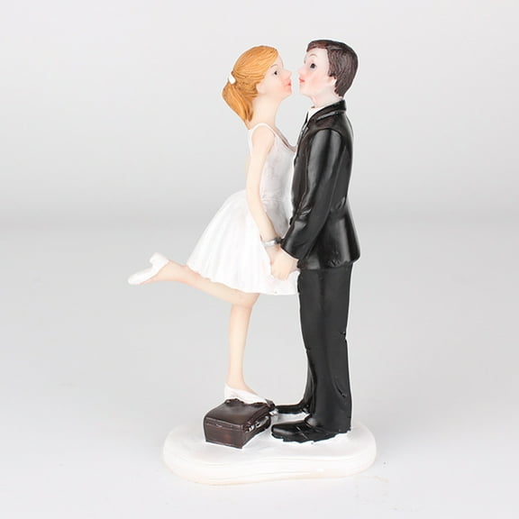 Masteelf  Cake Doll Grooms Toppers Figurines Ornament Decoration Wedding Bride Bridegroom
