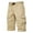 Khaki, variant on Njoeus Men's Big & Tall Cargo Shorts, Mens Elastic Waist Multi-Pocket Sports Long Shorts Casual Loose Fit Outdoor Work Short Pants for Men (M-5XL)