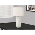 thumbnail image 1 of Monarch Specialties Lighting, 28"h, Table Lamp, Cream Resin, Ivory / Cream Shade, Transitional, 1 of 6