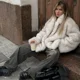 thumbnail image 5 of Neo Mint-Chaqueta de piel de zorro sintética para mujer, abrigo grueso y cálido de gran tamaño, a la moda, para invierno, 2024, 5 of 5