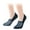 Navy, variant on 5 Pairs Mens Thin No Show Socks Invisible Cotton Breathable Socks Non-Slip Low Cut Boat Socks (Black)