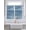 Blue, variant on Blue Bathroom Window Curtain, Vintage Modern Abstract Art Ombre Light Filtering Coffee Kitchen Curtains, Bedroom Living Room Curtains 2 Panel 84"x54"