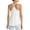 White, variant on G4Free Athletic Tank Tops for Women Lightweight Muscle Workout Gym Tops Fast Dry Y-Back Loose Fit Running Shirts