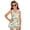 Lemon Floral Print, variant on Tutolipy Palm Tree Childrens Swimwear, Skirt Girls Beach Swimsuit for Kids Little Kids, Comfortable Girls One Piece Swimsuit with Skirt Bottom Size 3-4 Years