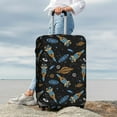 thumbnail image 7 of Zufioo Space Rocket Print Luggage Case Protective Cover, Zippered Anti-scratch Luggage Case Cover, Suitable for Travel, Business, Unisex-X-Large, 7 of 7