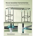 thumbnail image 5 of SONGMICS Closet Wardrobe, Portable Closet, Clothes Rail, Clothes Storage Organizer, Gray, 5 of 5