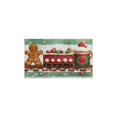 thumbnail image 2 of 2 Piece Christmas Plaid Kitchen Rug Sets Merry Christmas ( Kitchen Runner Absobent Kitchen Floor Matfor Outdoor Bedroom (47x17+30x17 inches), 2 of 7