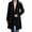 Black, variant on Baqcunre Women's Clothing, Womens Wool Coat Winter Warm Double Breasted Trench Coat Mid-Length Lapel Wool Coat Valentines Day Gifts, 1Pc Jacket Red M