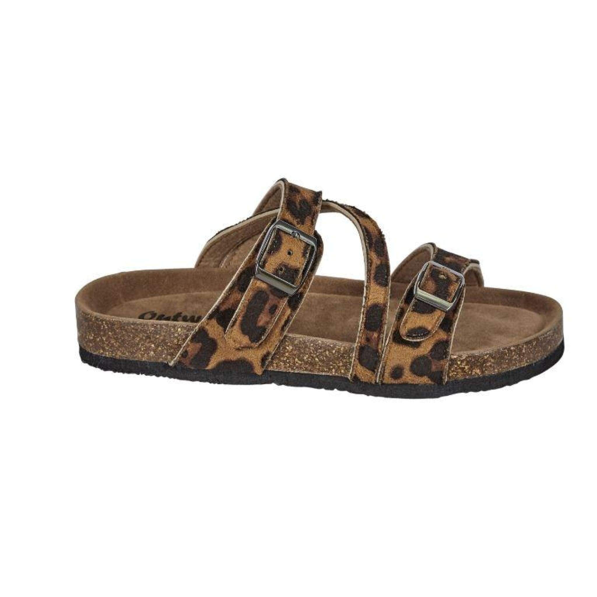 outwoods leopard sandals