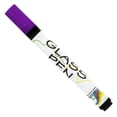 thumbnail image 1 of Glass Pen Window Marker: Liquid Chalk Markers for Glass, Car Marker or Mirror Pen with Washable Paint - Car Windows, Storefront Window, Wedding, Parade, Party & Holiday Decorations (Purple, Fine Tip), 1 of 4