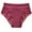 Burgundy, variant on Elainilye Fashion Panties for Women Sexy Seamless Underwear Boxer Shorts Breathable Lace Strapcross Underwear,White