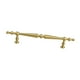thumbnail image 2 of Accesorios del gabinete manija de la puerta del gabinete elegante textura suave elegante práctico armarios resistentes tiradores de muebles distancia entre agujeros 128 mm, 2 of 9