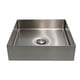 thumbnail image 1 of Ovalin Lavabo Rubinett Cuadrado Acero Inoxidable 304 Color Satinado, 1 of 6