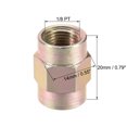 thumbnail image 2 of Unique Bargains Pipe Fitting Connector Straight Hex Nipple Coupling 1/8 PT Female Hydraulic Adapter 4pcs, 2 of 3