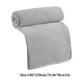 thumbnail image 2 of Mouliraty 180×220cm/70.86×86.61in Lightweight Summer Quilt - Soft & Breathable Cooling Blanket, Hypoallergenic, Solid Color, Machine Washable, 2 of 9