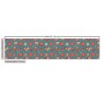 thumbnail image 2 of Christmas Sofa Upholstery Fabric by the Yard, Hand Drawn Composition of Noel Elements Santa and Reindeer on Hearts Background, Decorative Fabric for DIY and Home Accents, Multicolor by Ambesonne, 2 of 4