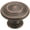 Oil Rubbed Bronze, variant on Amerock | Cabinet Knob | Polished Chrome | 1-5/16 inch (33 mm) Diameter | Inspirations | 10 Pack | Drawer Knob | Cabinet Hardware