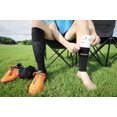 thumbnail image 2 of Kwik Goal Youth Shin Guard Compression Sleeves, Black, 2 of 2