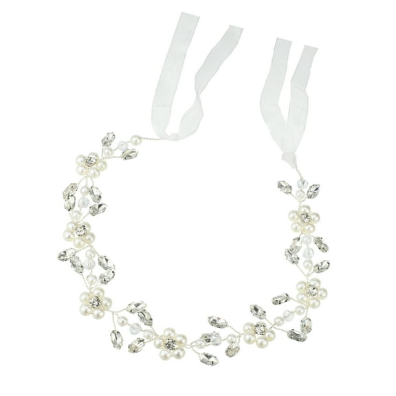 Vocoste Flower Girls Headpiece Hair Accessories Headband for Wedding Party for Girls