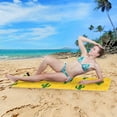 thumbnail image 6 of Hand Painted Cactus Beach Towel Quick Dry Absorbent Bath Towels Sandproof Lightweight Towel for Gym Yoga Sports Swimming - 31x71in Washcloth Gift, 6 of 7