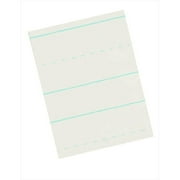 School Smart Skip-A-Line Ruled Writing Paper, 7/8 Inch Ruled Long Way, 11 x 8-1/2 Inches, 500 Sheets