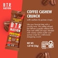 thumbnail image 3 of B.T.R. Nation Vegan Keto Plant Based High Protein & High Fiber Bars - Coffee Cashew Crunch Protein+ | 12 Bars | Low Carb & GF, Free of Sugar Alcohols, Dairy, Soy and with Powerful Superfoods!, 3 of 4