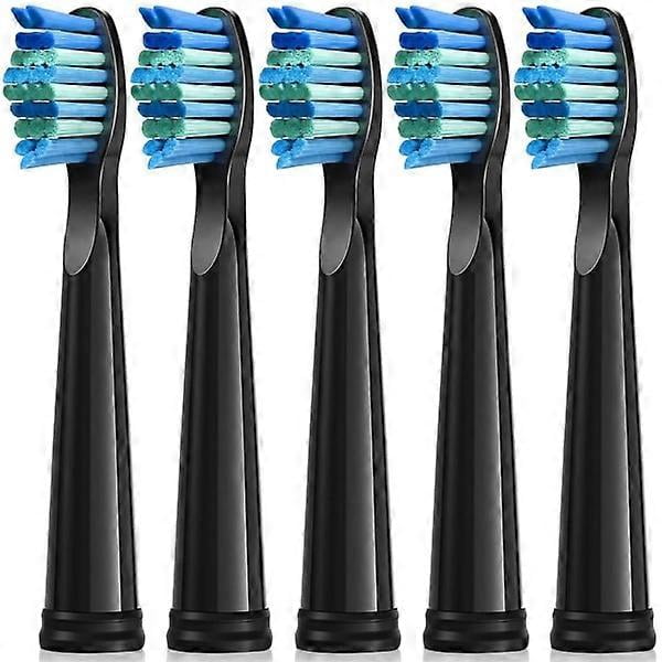 Electric Toothbrush Heads 5 Pcs Compatible with Fairywill D7/D8/FW507/FW508/FW551