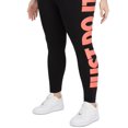 thumbnail image 3 of NIKE Womens Black Stretch Logo Graphic Active Wear High Waist Leggings XS, 3 of 3