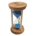 thumbnail image 2 of 2 Unidades Temporizador de Arena tiempo de tiempo de tiempo de Ejercicio de Matemática Accesorio de Armario Estandería Hugo Temporizador de arena de madera, 2 of 8