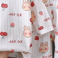 thumbnail image 3 of mgoYE Girl Pjs Boy Outfit Fall Outfits Contrast Color Sweatshirts and Pants Fall Winter Set 2PC(Red,2-3 Years), 3 of 3