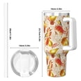 thumbnail image 4 of Pofeuu Autumn With Birds Print 40oz Ice Bully With Handle And Straw Stainless Steel Vacuum Insulated Cup And 2 In 1 Straw Lid, 4 of 8