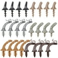 thumbnail image 1 of FRCOLOR Poignée de Citrouille 36 Pcs Poignée de Tige de Citrouille DIY Poignée de Récolte en Plastique Accessoire de Poignée de Citrouille, 3.07"X1.06"X1.06 Pouces, 1 of 5