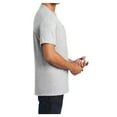 thumbnail image 2 of Mens Essential Cotton/Polyester T Shirt with Pocket Ash 2XL, 2 of 6