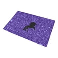 thumbnail image 3 of CADecor sparkling unicorn blue Non-Slip Bath Rug Bath Mat Rug Doormat 30x18 inches, 3 of 3