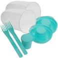thumbnail image 6 of WRISTBIQUE Salad Storage Container Health Enthusiasts 2Pcs 1000Ml, 6 of 8
