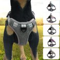 thumbnail image 1 of Flmtop Chat Col Maille Confortable Réfléchissant Forte Boucle Type Chat Collier Maille Harnais pour Chien Violet, 1 of 9