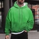 thumbnail image 1 of Sudadera con capucha para hombre, estilo casual, con cuello redondo, estampado, manga larga, blusa de poliéster, 1 of 6