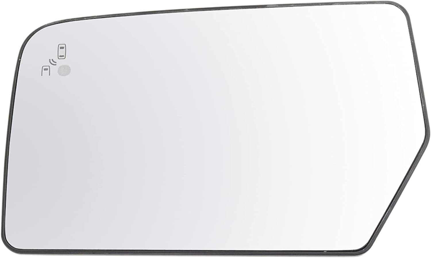 TRQ Mirror Glass Heated Blind Spot Detect Driver Side LH for Ford Expedition MGA08574 Fits select: 2015-2017 LINCOLN NAVIGATOR