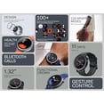 thumbnail image 4 of CMF BY NOTHING Reloj Inteligente Watch Pro 2 con Pantalla AMOLED de 1,32 Pulgadas, batería de 11 días, Llamadas Bluetooth con cancelación de Ruido de IA y GPS multisistema Integrado - Gris Ceniza, 4 of 5