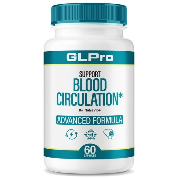 GLPro – Original GL Pro Formula with Ingredients to Help Support Daily Energy, Circulatory Balance & Healthy Levels | Just 2 Easy-to-Swallow Pills a Day (60 Capsules)